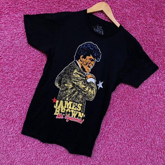James Brown Mr Dynamite Godfather of Soul King of Funk Tee S - Picture 3 of 4